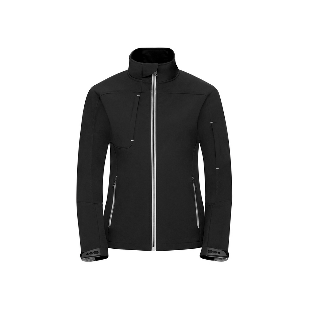 Russell Bionic Soft Shell-jacka för damer/kvinnor (Svart)
