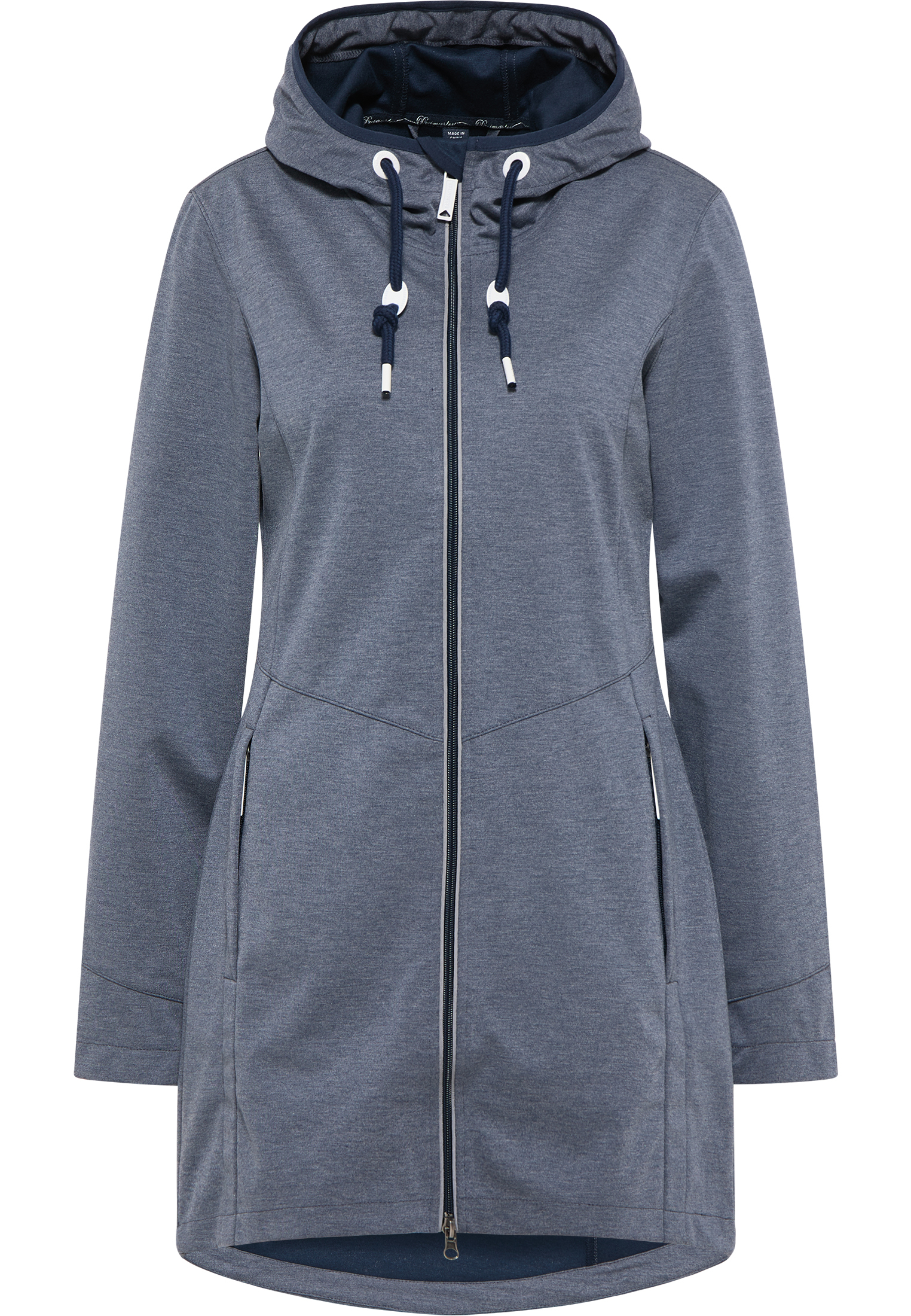 Dreimaster functionele jas Dames marine gem