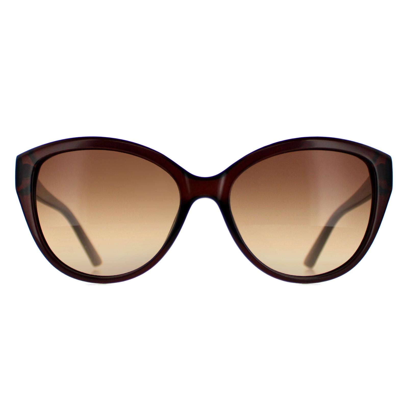 Thumbnail - Calvin Klein Cat Eye Damen Kristall Braun Braun CK19536S