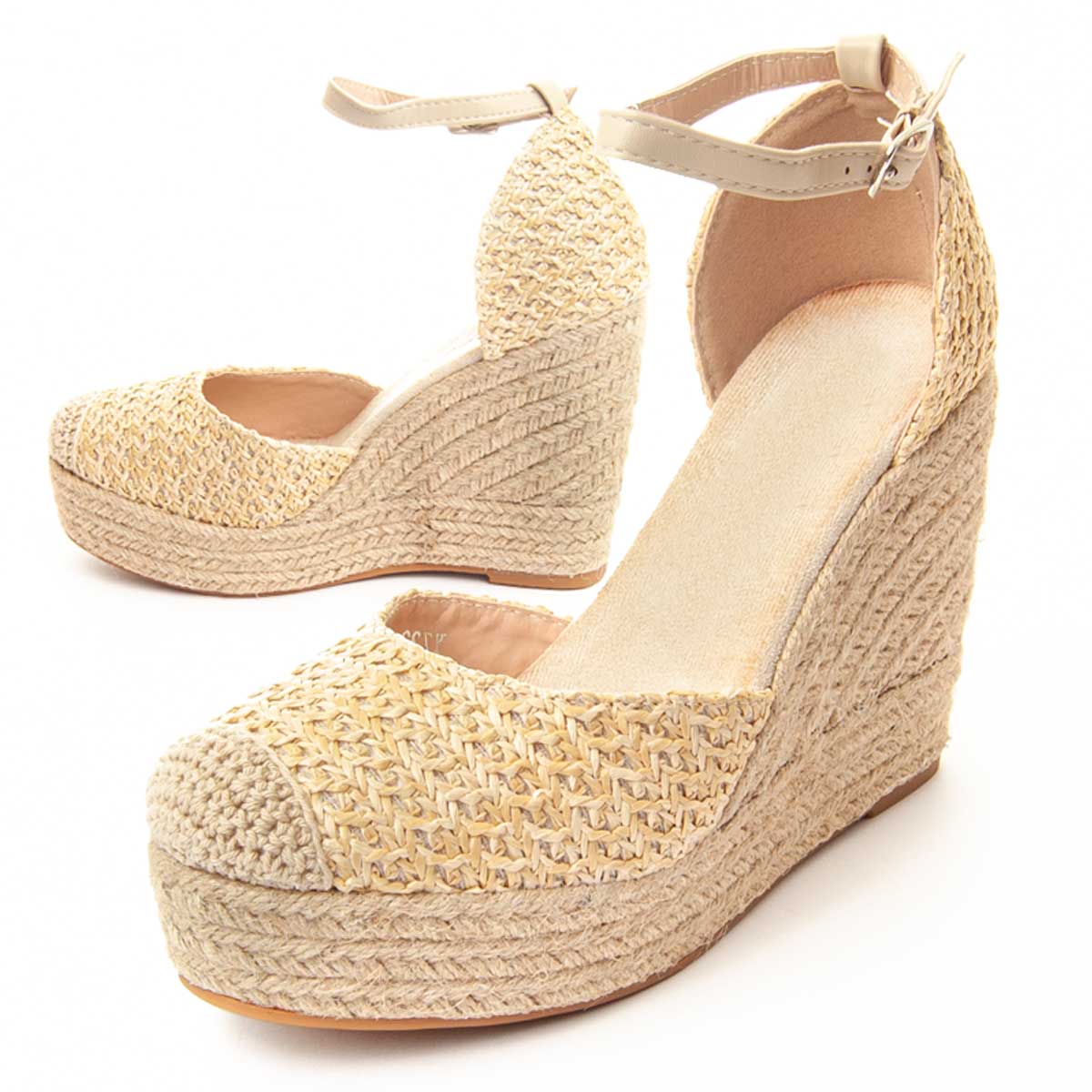 Montevita Monte Vita Wedge Sparto Luca2 sandaler med klack dam – bild 2