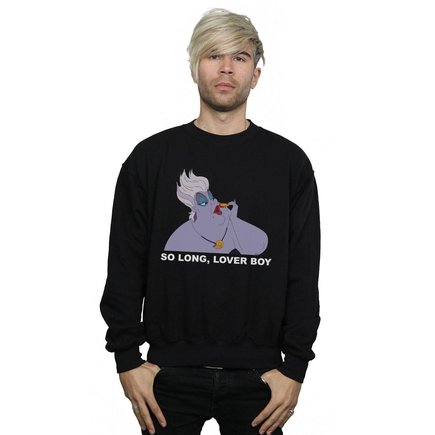 Disney Mens The Little Mermaid Ursula So Long Sweatshirt (Black) herr – bild 2