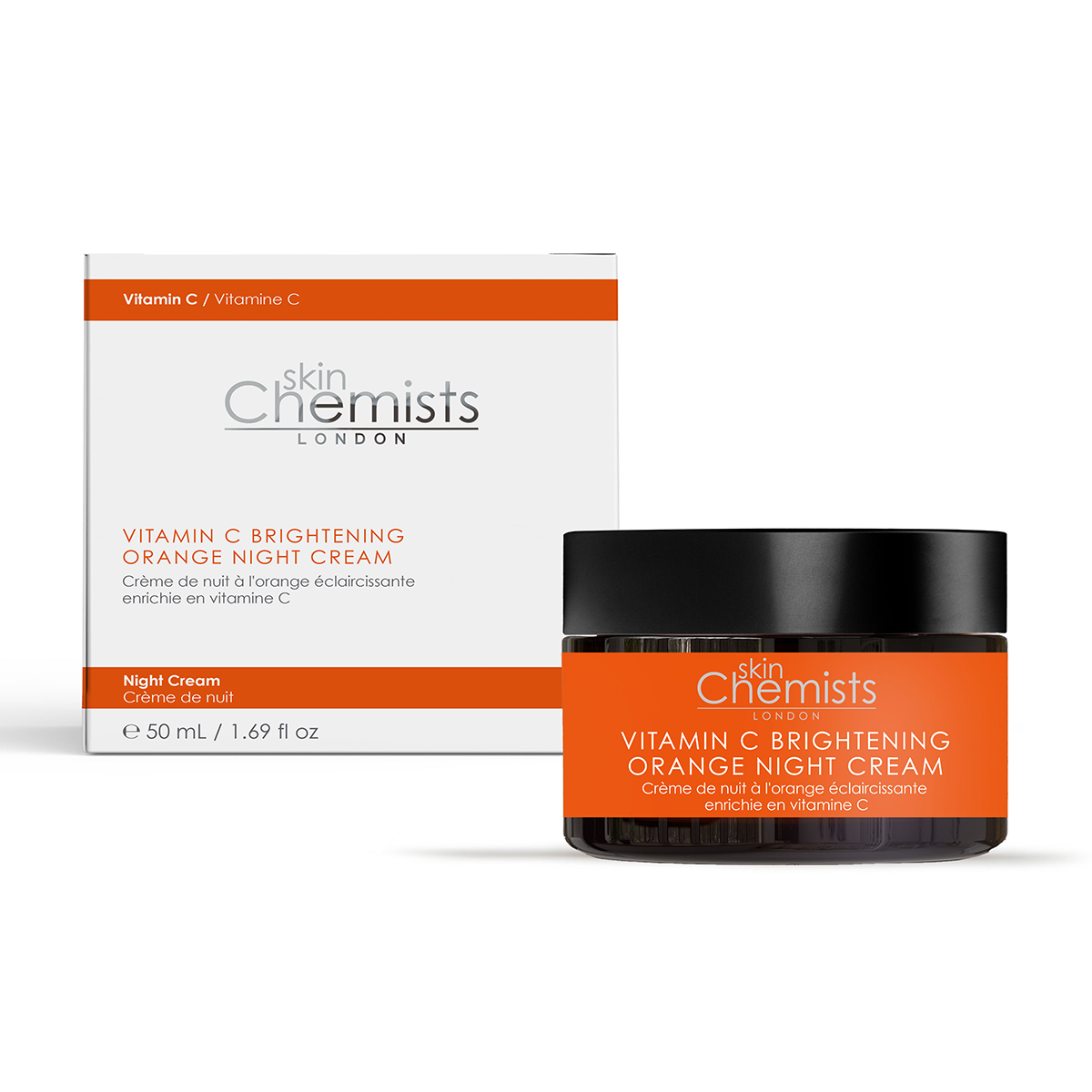 Thumbnail - skinChemists Vitamin C Aufhellende Orange Nachtcreme 50ml