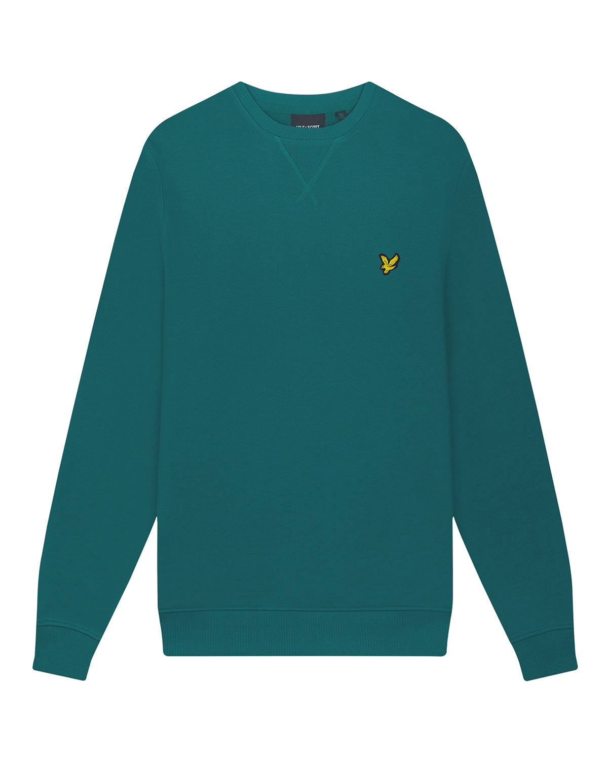 Thumbnail - Lyle & Scott Herren-Sweatshirt mit Rundhalsausschnitt in Grün