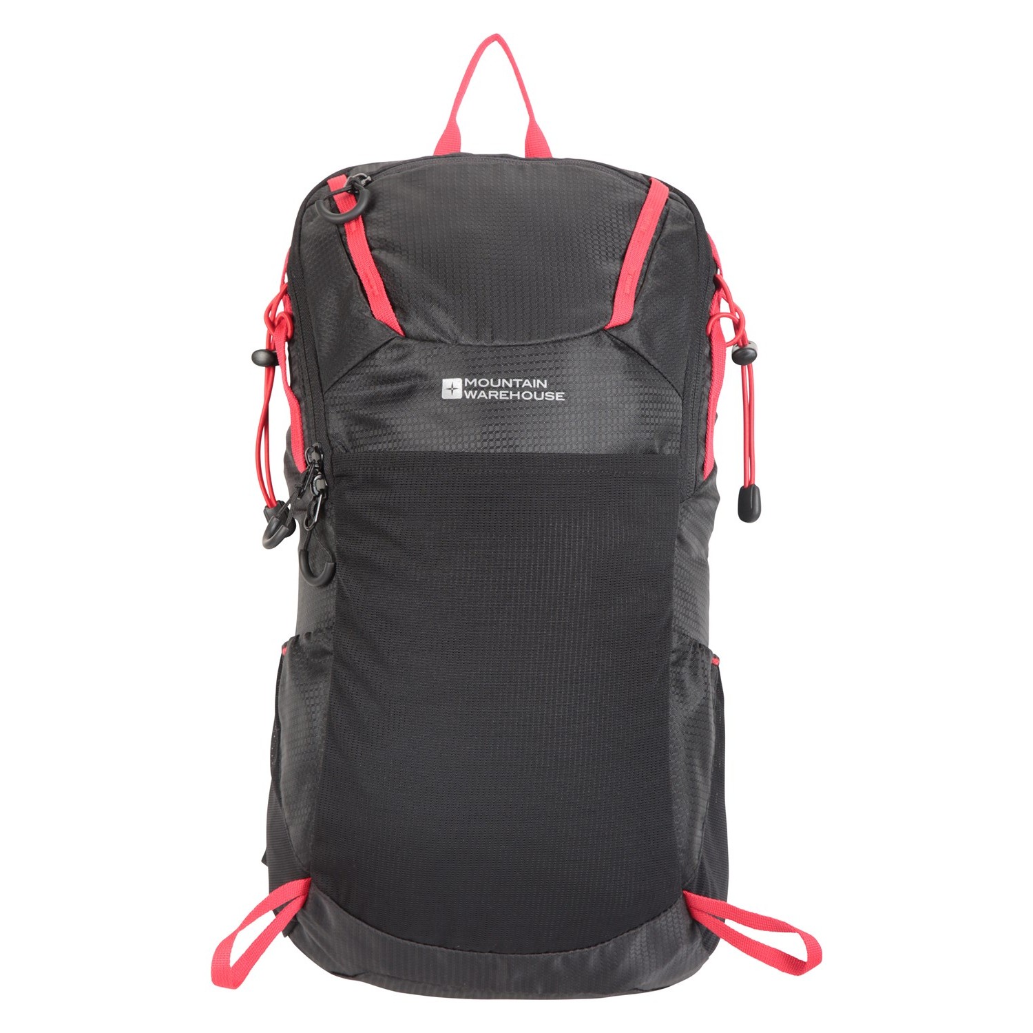 Thumbnail - Mountain Warehouse - Rucksack "Inca", 18 Liter (Schwarz/Rot)