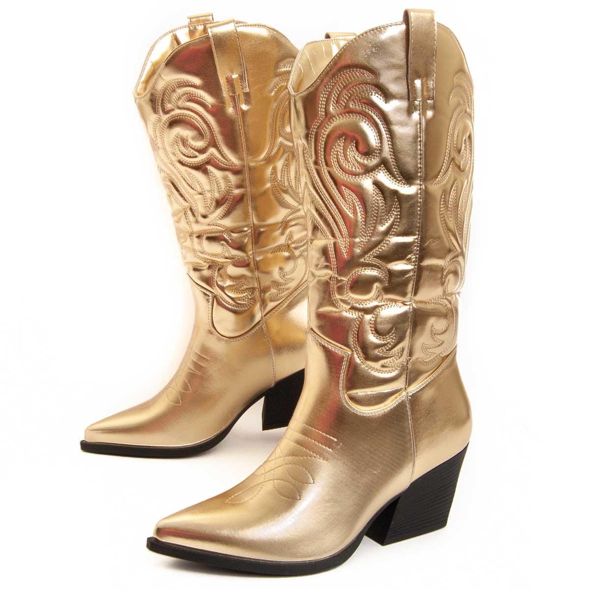Thumbnail - Montevita Absatzstiefel Bottavita13 in Gold