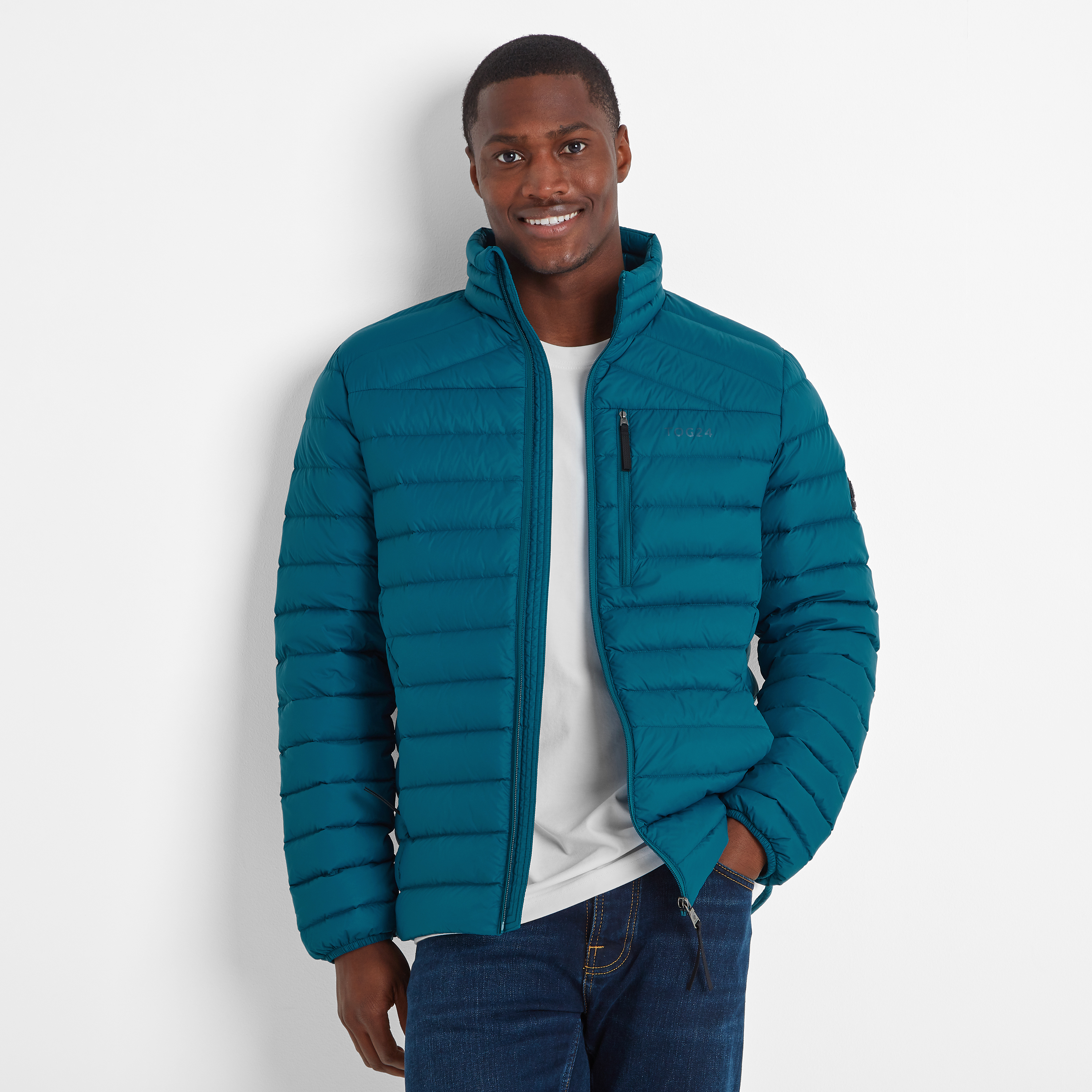 TOG24 North RDS Mens Jacket Sailor Blue Polyamide - Size 2XL