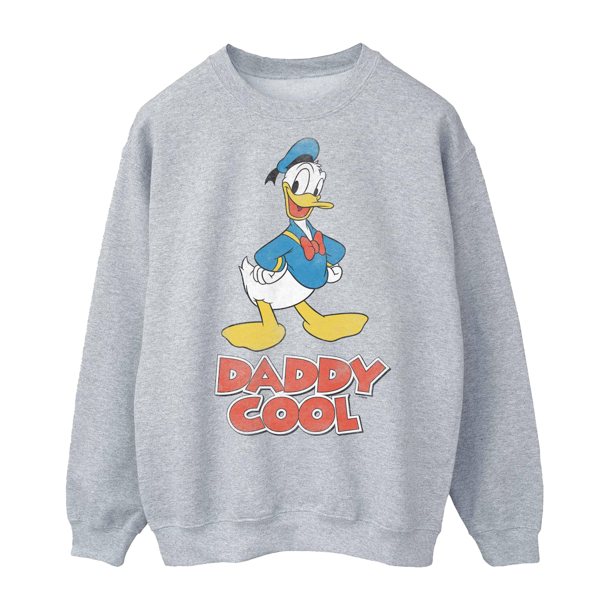 Thumbnail - Disney - "Daddy Cool" Sweatshirt für Herren (Grau)