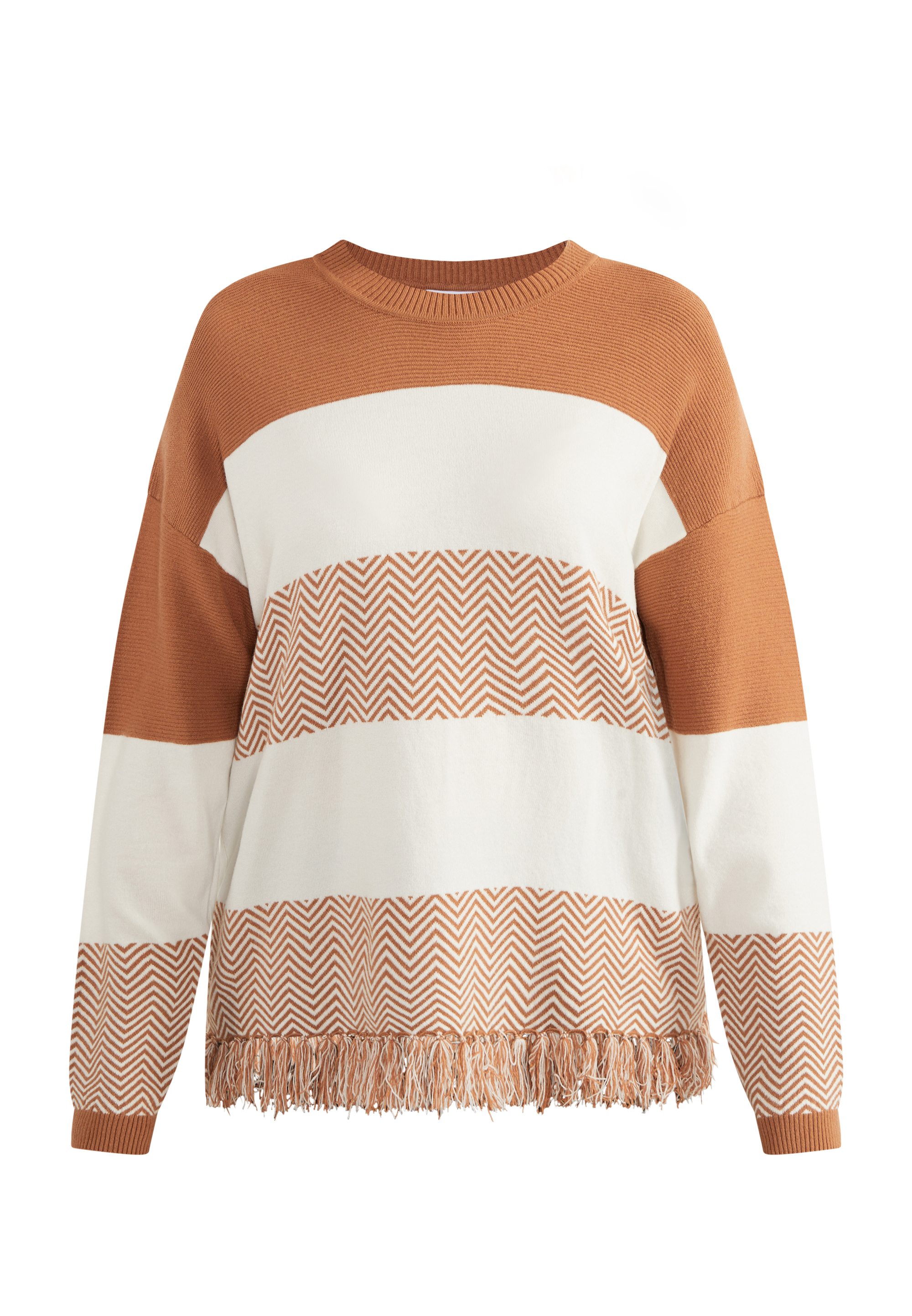 usha FESTIVAL Pull oversize en tricot carnea