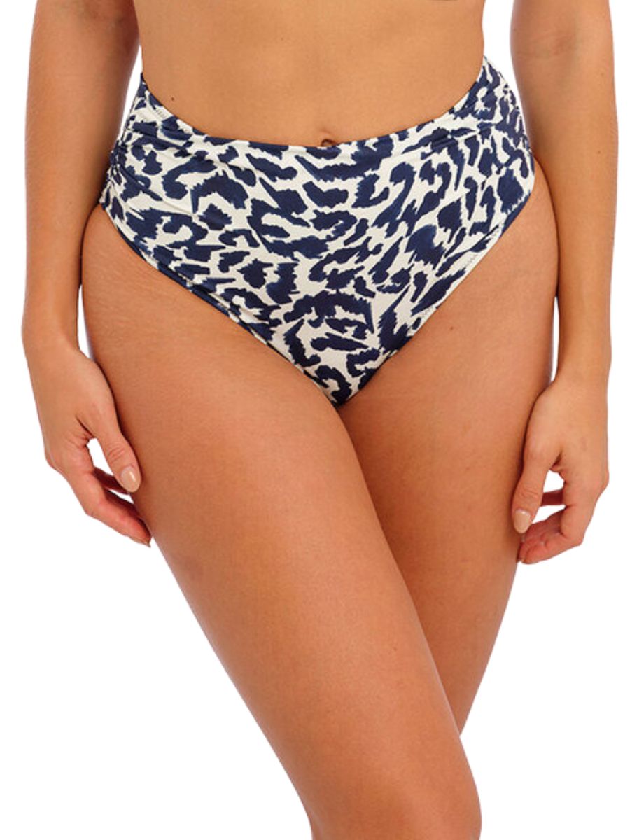 Fantasie Womens Hope Bay Full Bikini Brief - Blue - Size Small