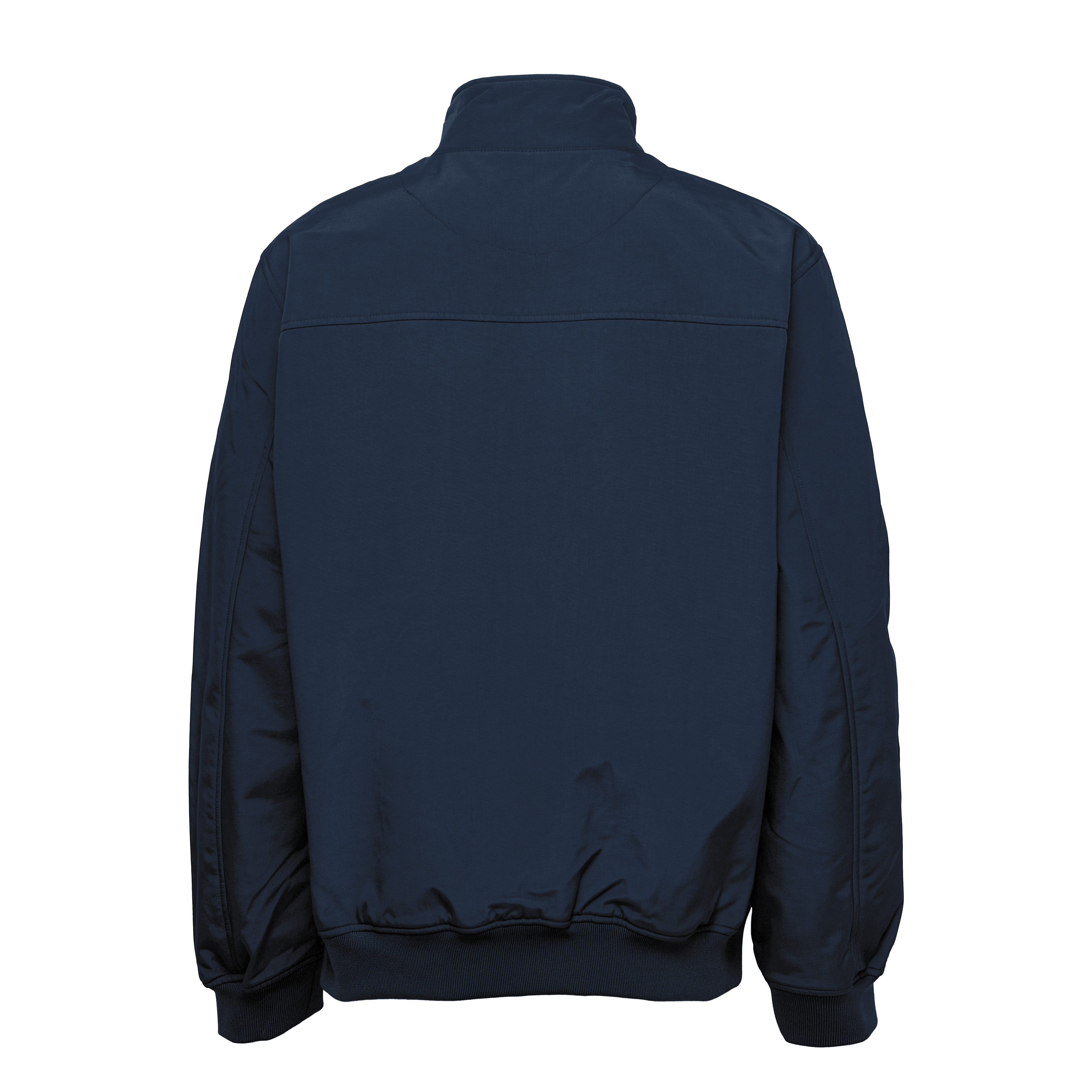 Lyle & Scott Fleece fodrad trånghalsad marinblå jacka herr – bild 2