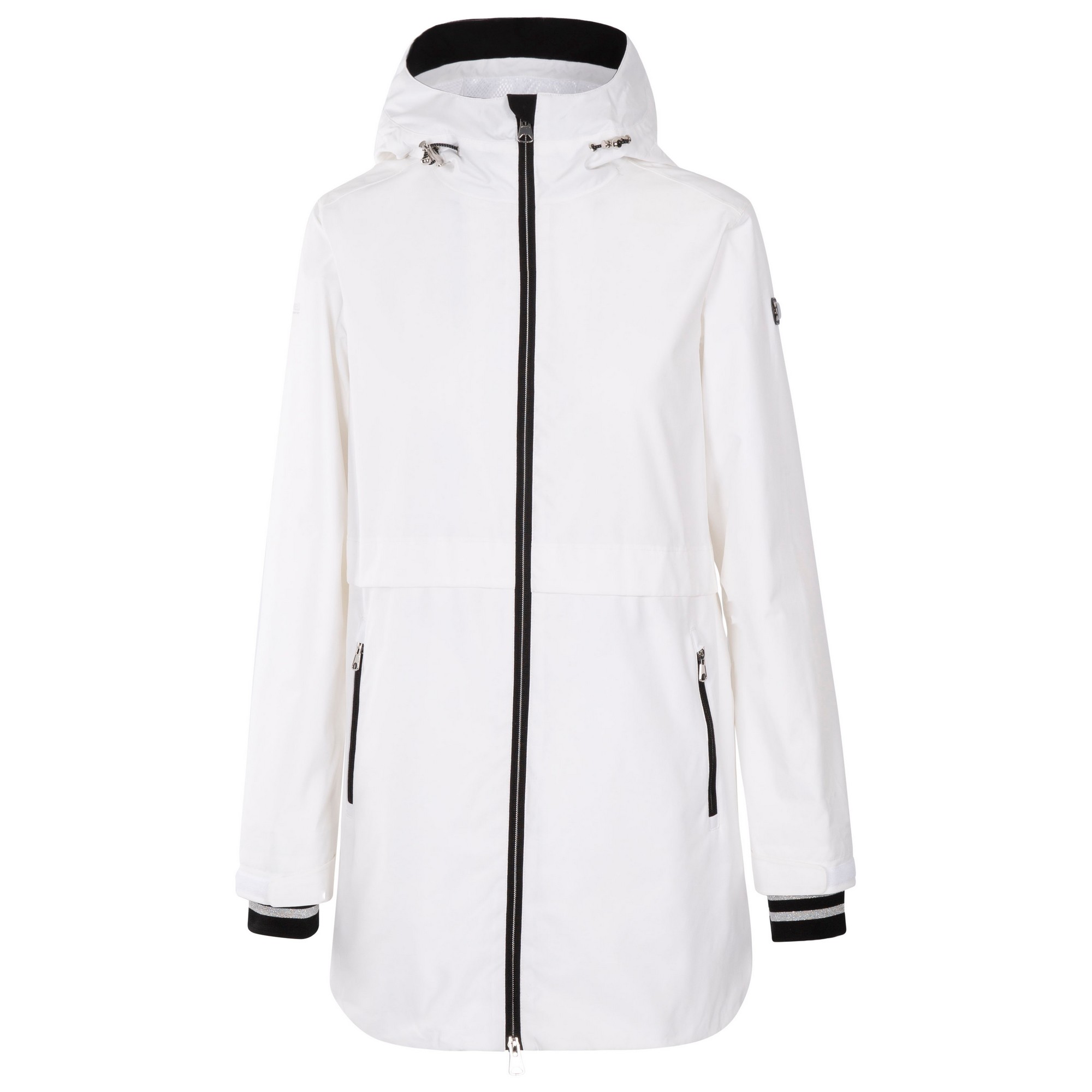 Trespass Dames/Dames Seabird Waterdichte Jas (Wit)