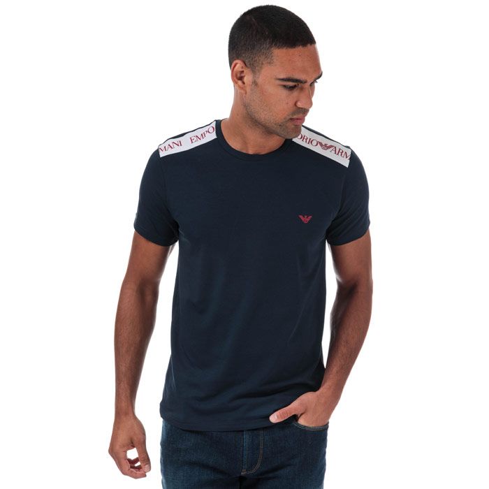 armani navy t shirt