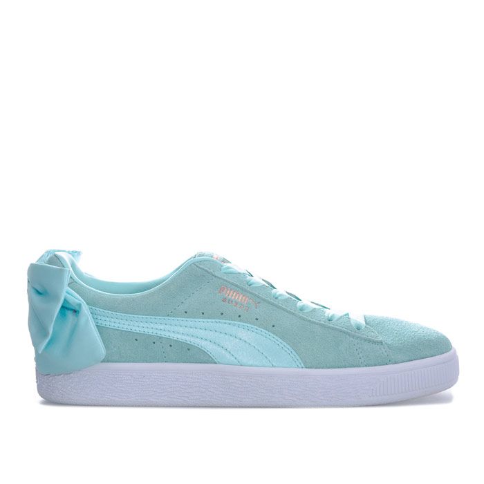 puma suede bow trainers