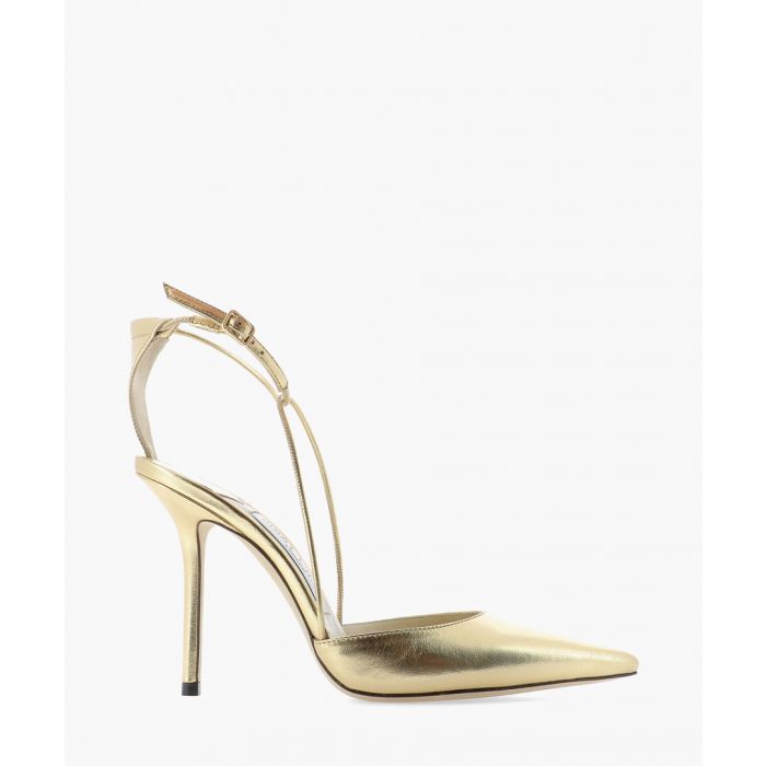 gold tone heels
