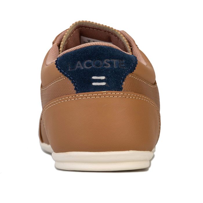 tan lacoste trainers