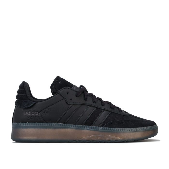 black samba trainers