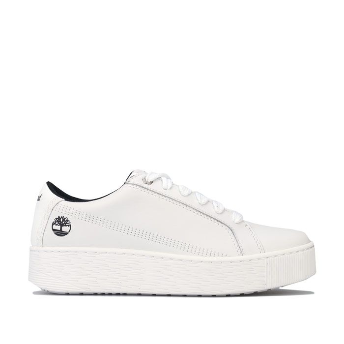 white timberland trainers