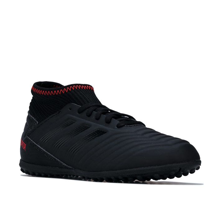 boys black astro turf trainers