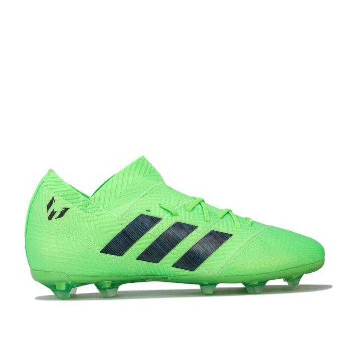 boys green football boots