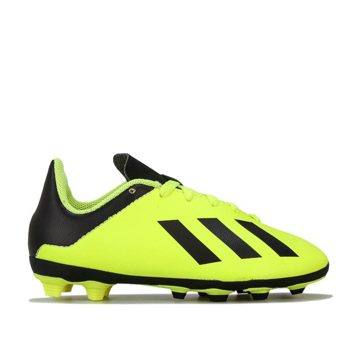 boys yellow football boots