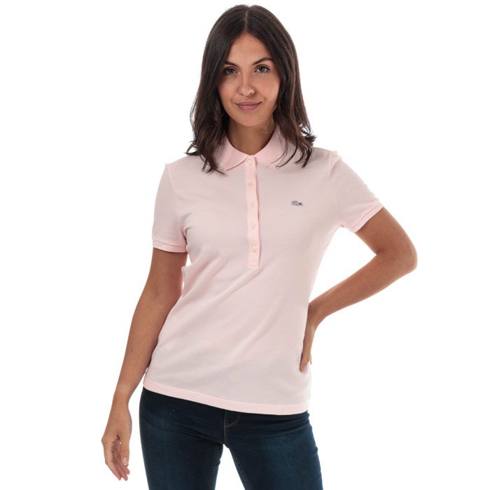 women's cotton pique polo shirts