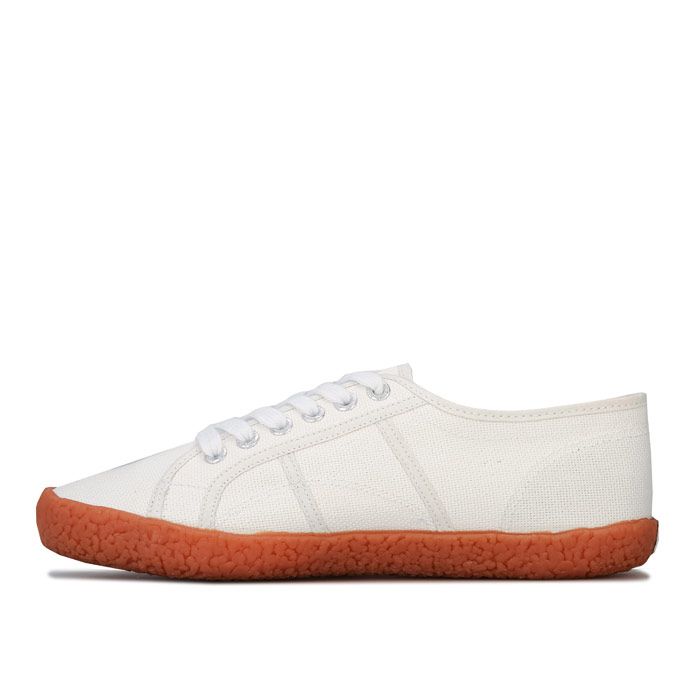white pumps superga