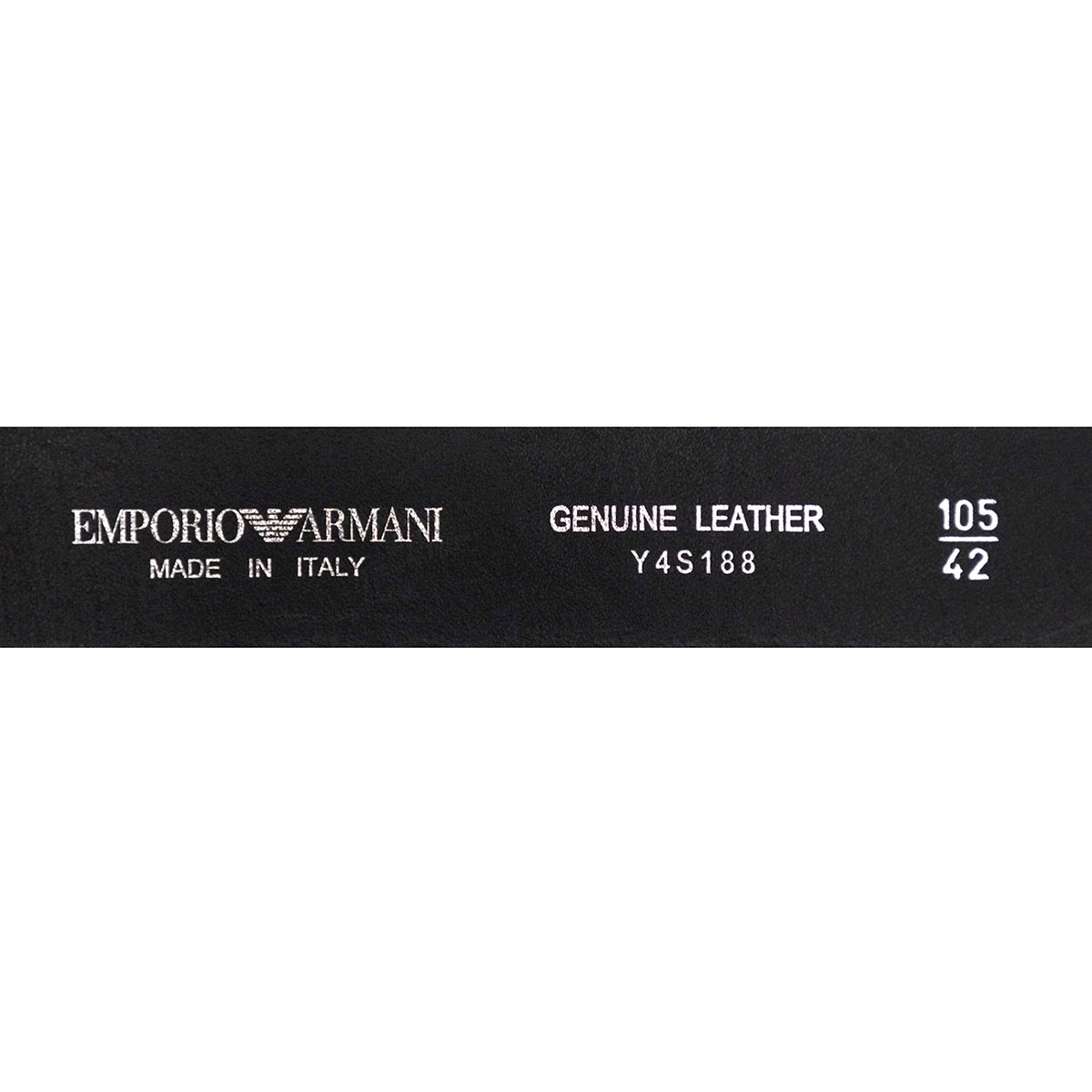 Emporio Armani Y4S188YD64G-80001-100 Belt