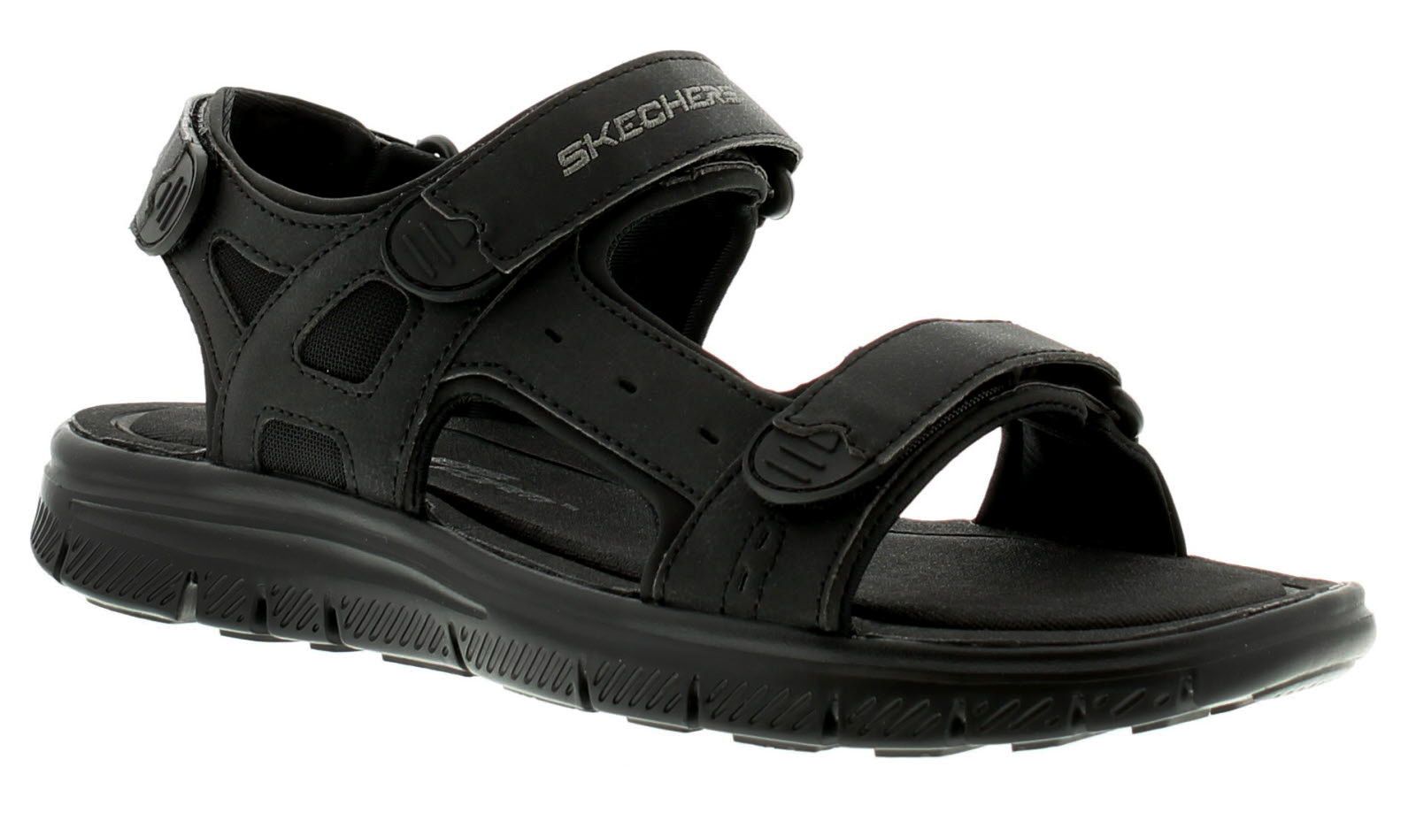 Skechers Flex Advantage S Upwell Mens Casual Sandals Black