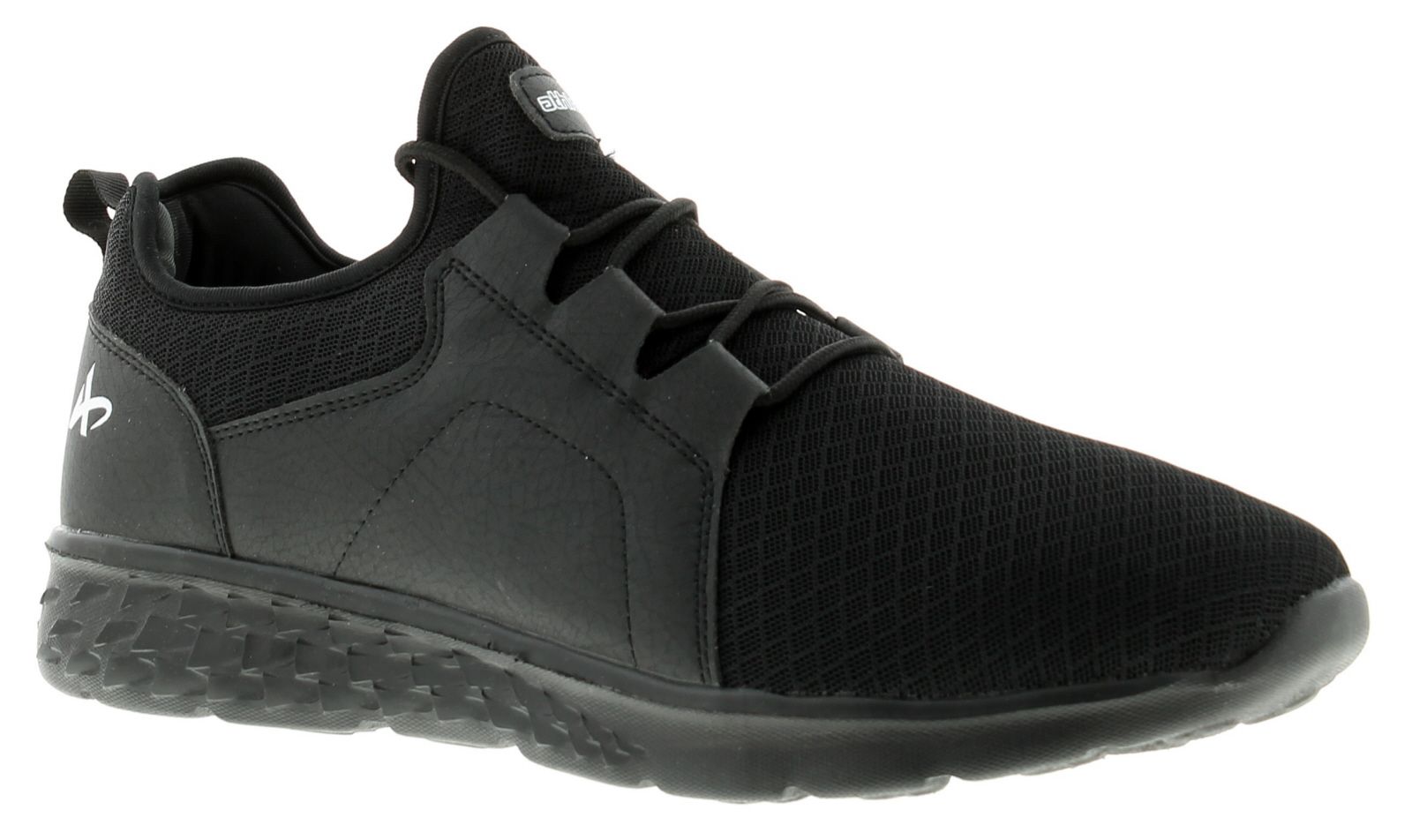 Mens Mesh And Pu Upper Trainers Mesh 