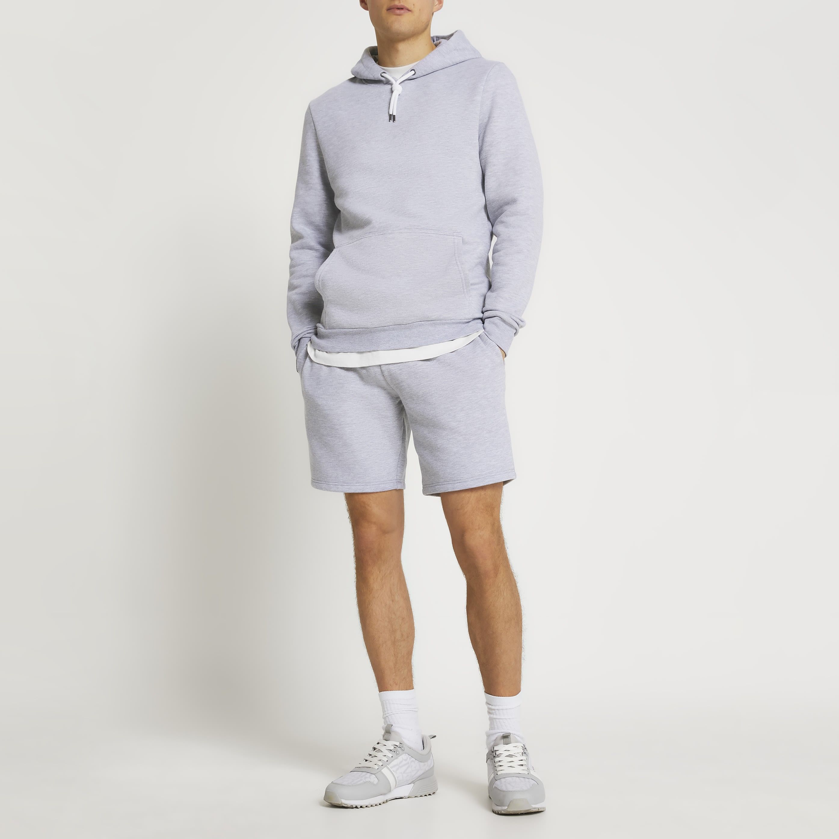 River Island Mens Shorts Grey