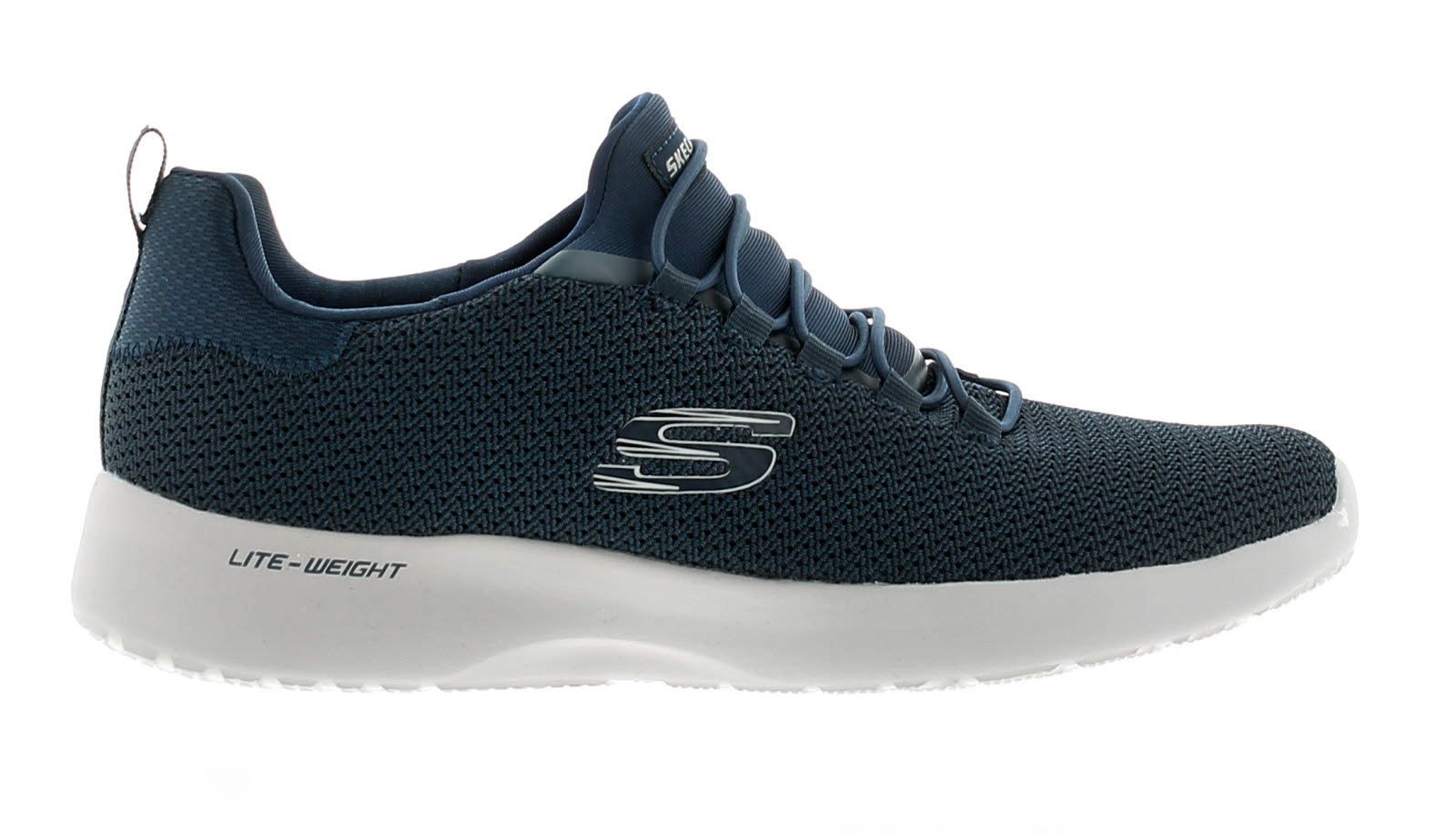 Skechers Dynamight Mens Running Trainers Gym Shoes Navy