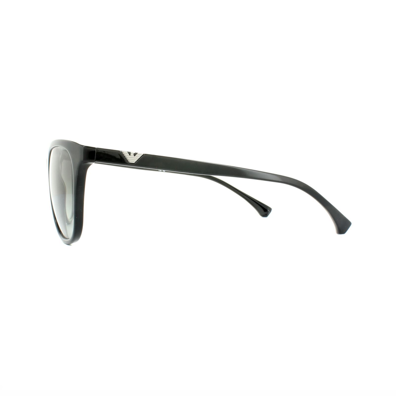 Emporio Armani Sunglasses 4086 5017/11 Black Grey Gradient are a lightweight square shaped acetate frame with minimalist styling for a sleek smooth look that will look great for all occasions. A simple Armani eagle logo on the temples adds authenticity.