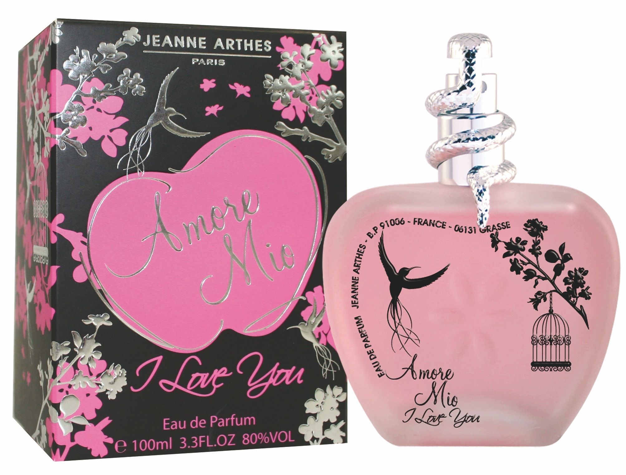 Jeanne Arthes Amore Mio I Love You Eau De Parfum Spray 100Ml