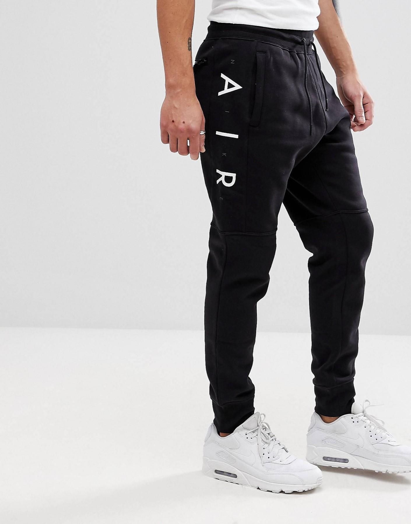 mens black nike air tracksuit