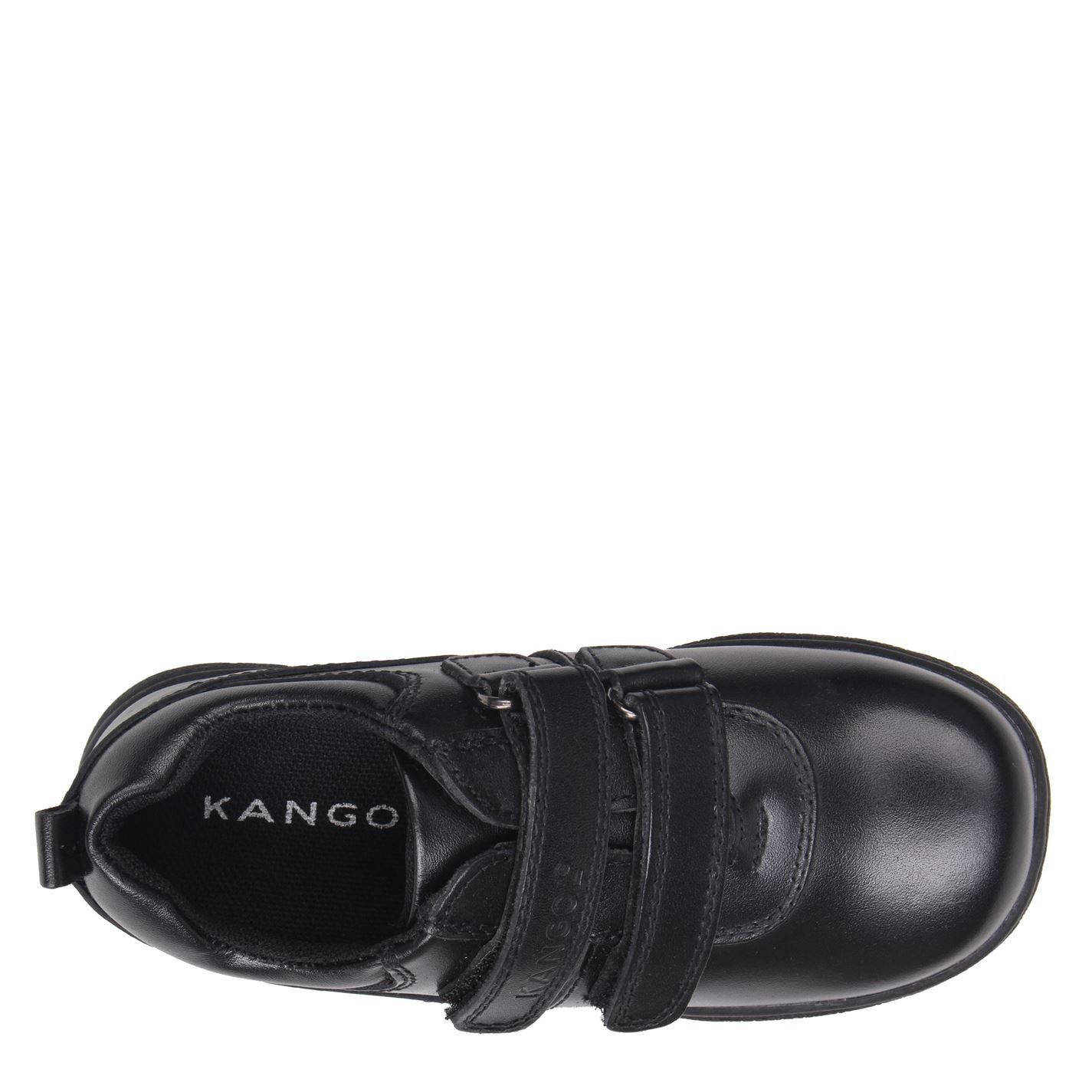 Kangol Kids Churston V Boys Hook and Loop Leather Everyday Casual Shoes