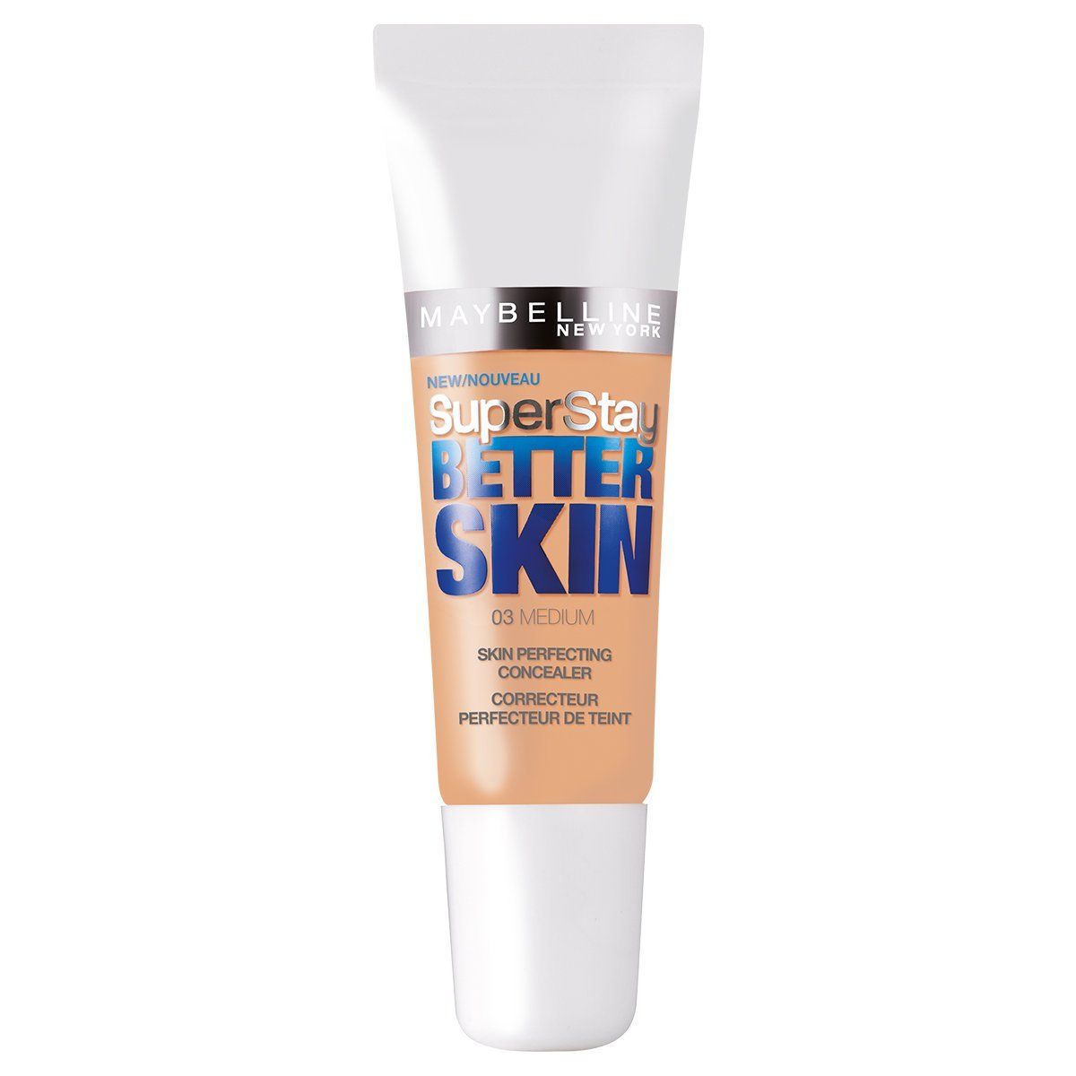 Skin perfecting concealer. Up to 24-hour wear. Transfer resistant. Tested under dermatological and ophthalmological control, fragrance-free. 11ml