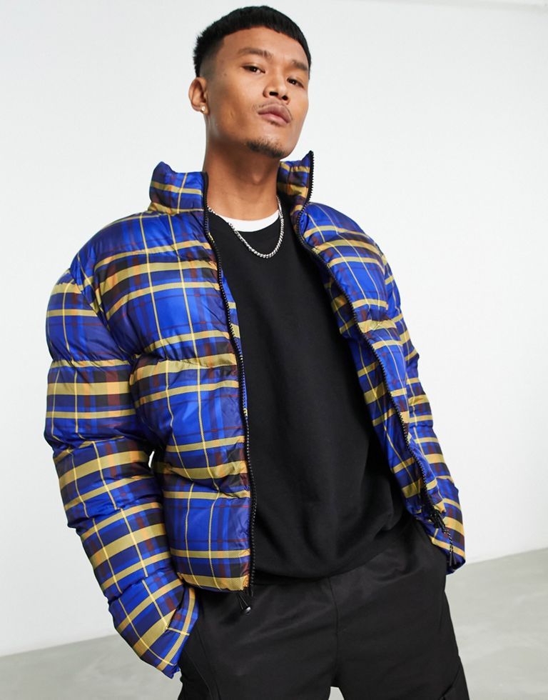Jacket by ASOS DESIGN Stand out, stay warm High collar Zip fastening Side pockets Regular fit Sold by Asos