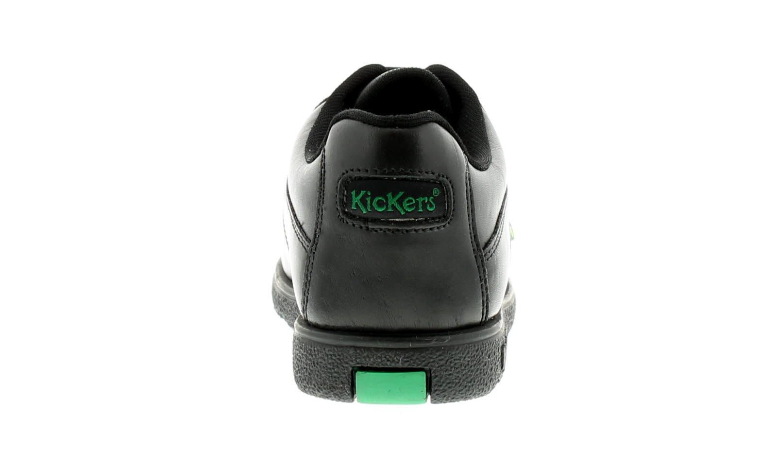 Kickers Fragma Lace 3 Junior Boys Shoes in Black