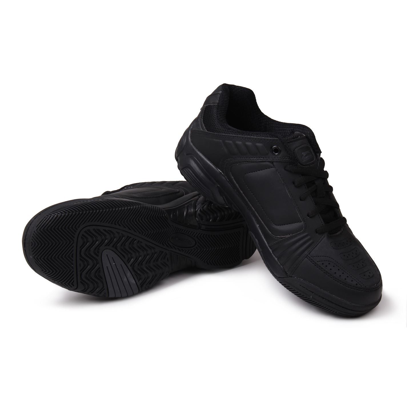 Slazenger Kids Boys Tennis Shoes Sport Trainers Casual Lace Up Footwear Juniors
