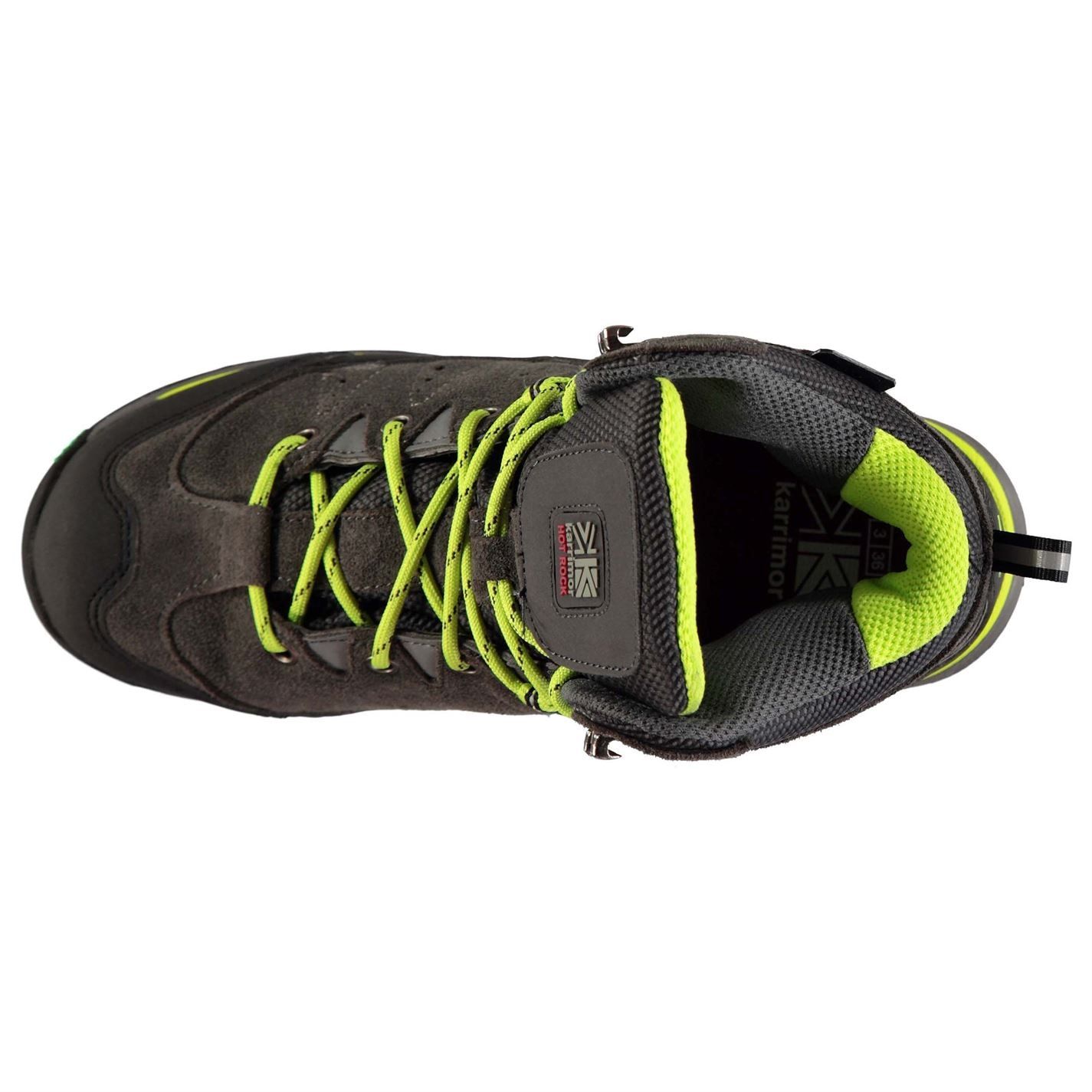Karrimor Kids Hot Rock Junior Walking Boots Breathable Hiking Shoes Outdoor