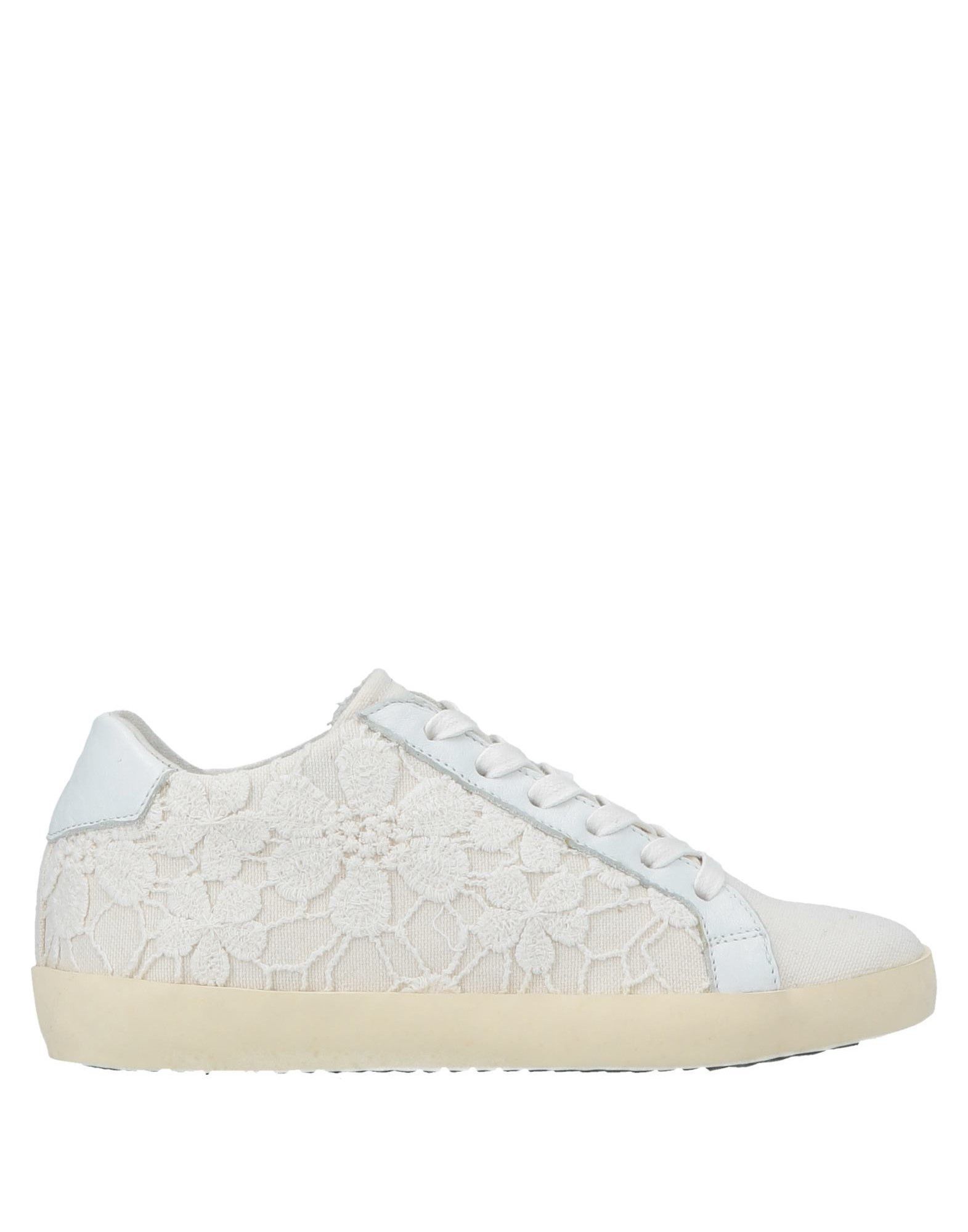 Leather Crown Girls' Trainers Leather in Ivory