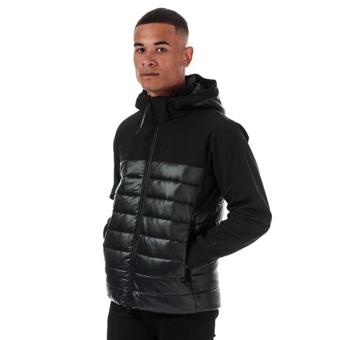 Mens C.P. Company Outerwear Medium Shell Jacket  Black. <BR><BR>- Long sleeves & cuffed hems.<BR>- High neckline.<BR>- Two front side zipped pockets.<BR>- Internal chest pocket. <BR>- Elasticated half rib cuffs.<BR>- Drawcord adjustable hem.<BR>- Central branded zip down closure. <BR>- Drawcord hood with goggle accents embedded. <BR>- Regular fit.<BR>- External fabric; 100% polyamide. Lining; 100% polyamide. Padding; 95% white duck down  5% feather. Machine washable.<BR>- Ref: 09CMOW048A999.
