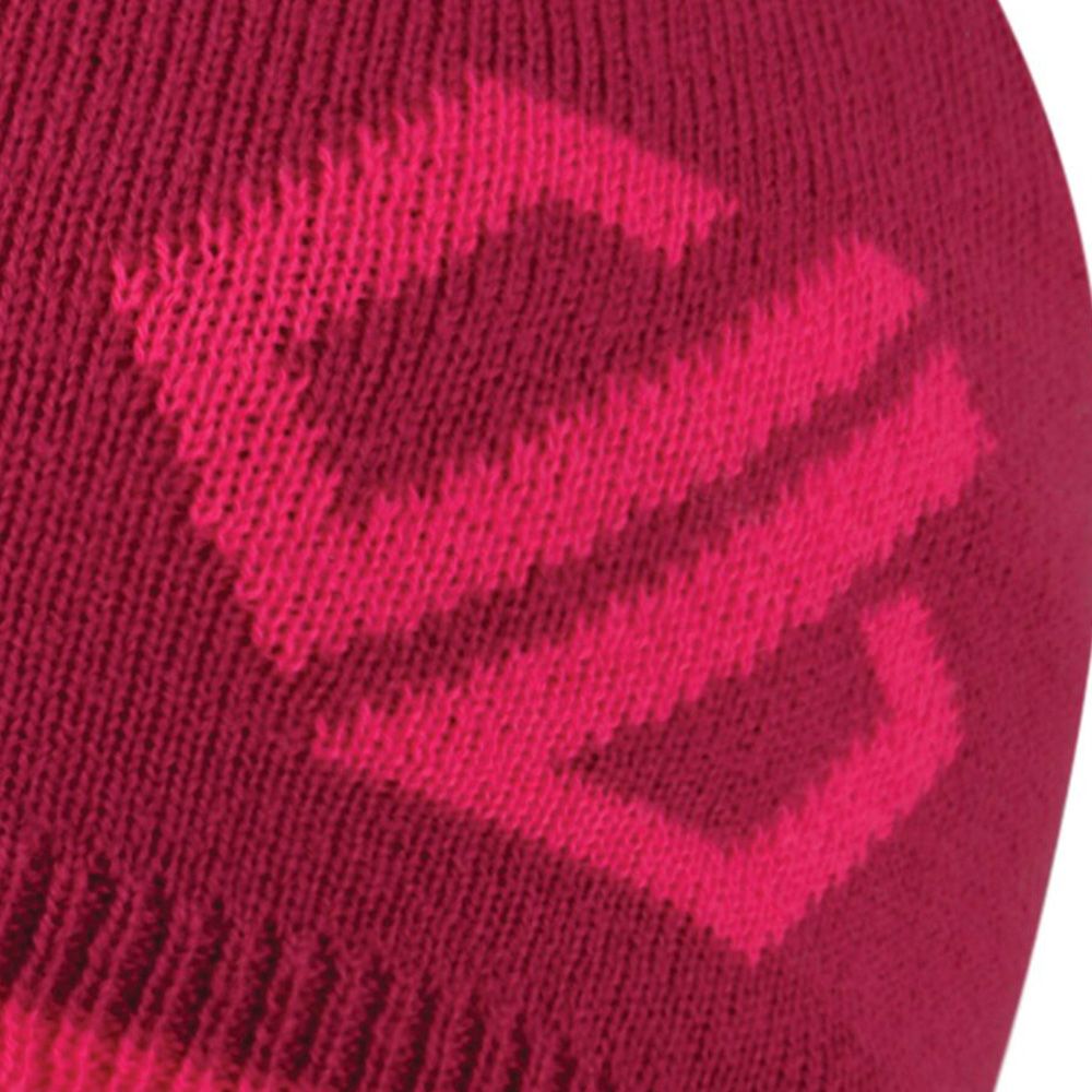 Material: 100% Polyurethane. Acrylic knit. Fleece lining. Reversible design.