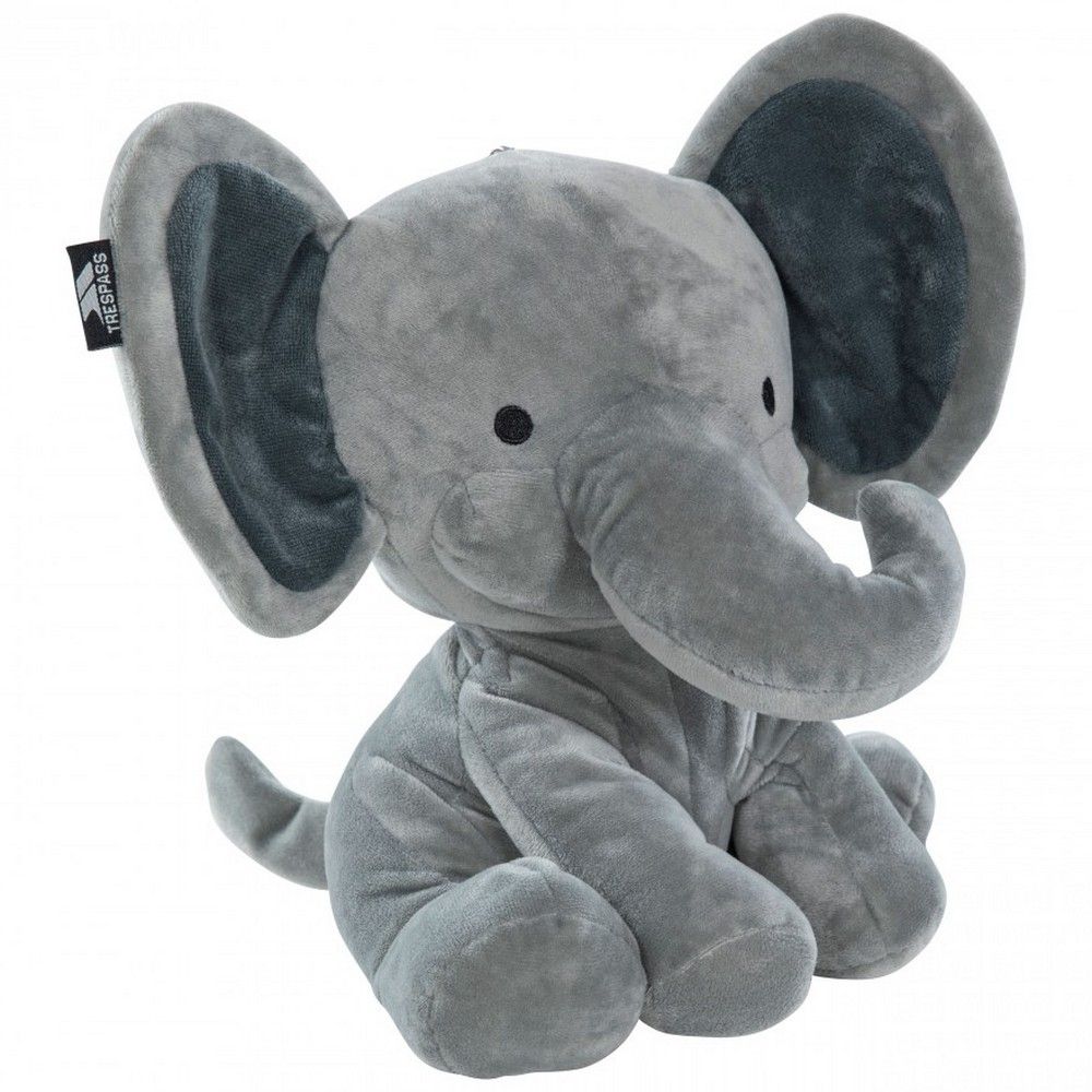 This cosy convertible best friend transforms into a U-shaped neck cushion that kids will love. Irresistibly soft and filled with microbeads that adapt to body movement. Designed with comfort and happiness in mind. 100% Polyester. Sizes: Elephant 30cm, U-pillow 36x30cm. Machine Washable.