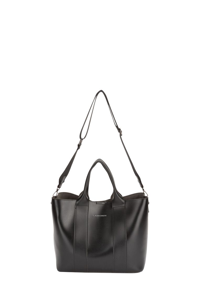 TWIN STRAP TOTE WITH INNER POUCH