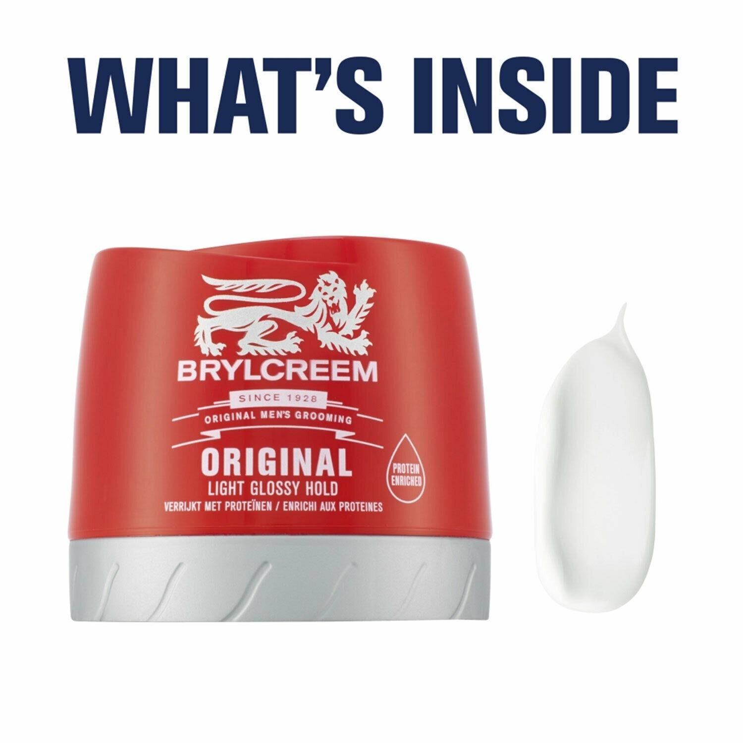 Brylcreem Original Light Glossy Hold Hair Cream 250ml