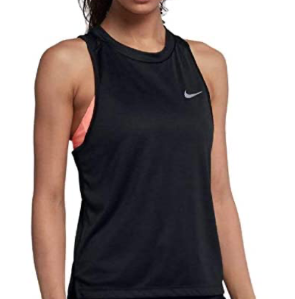 Constructed with Nike Dry fabric with ventilated mesh paneling and extended back coverage, the Nike Dry Miler Running Tank helps you stay cool, dry and comfortable through the finish line.