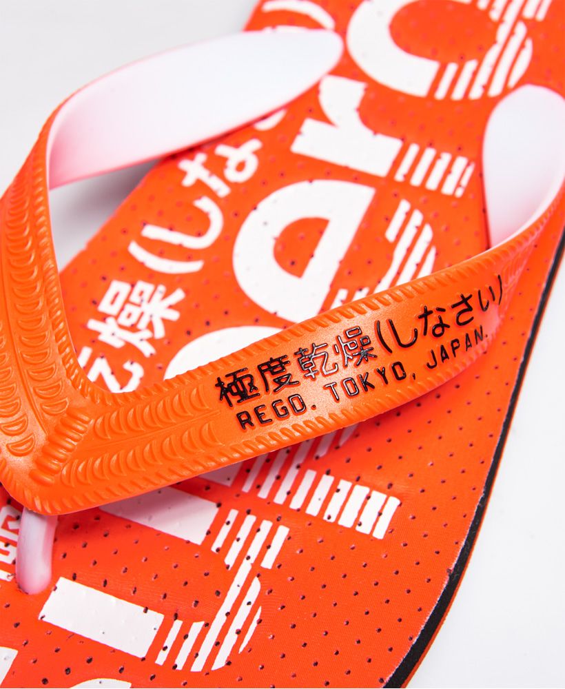 Superdry men's Scuba perforated flip flops. Complete any outfit this summer with the Scuba perforated flip flops, featuring textured straps with logo detailing and a branded sole.S - UK 6-7, EU 40-41, US 7-8M - UK 8-9, EU 42-43, US 9-10L - UK 10-11, EU 44-45, US 11-12XL - UK 12-13, EU 46-47, US 13-14