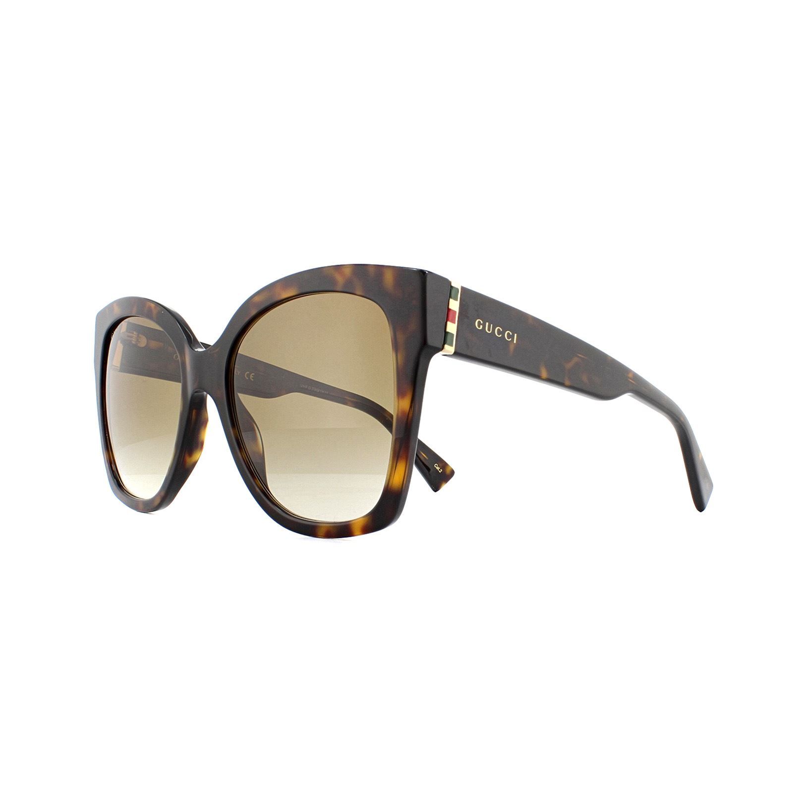 Gucci Sunglasses GG0459S 002 Havana Brown Gradient