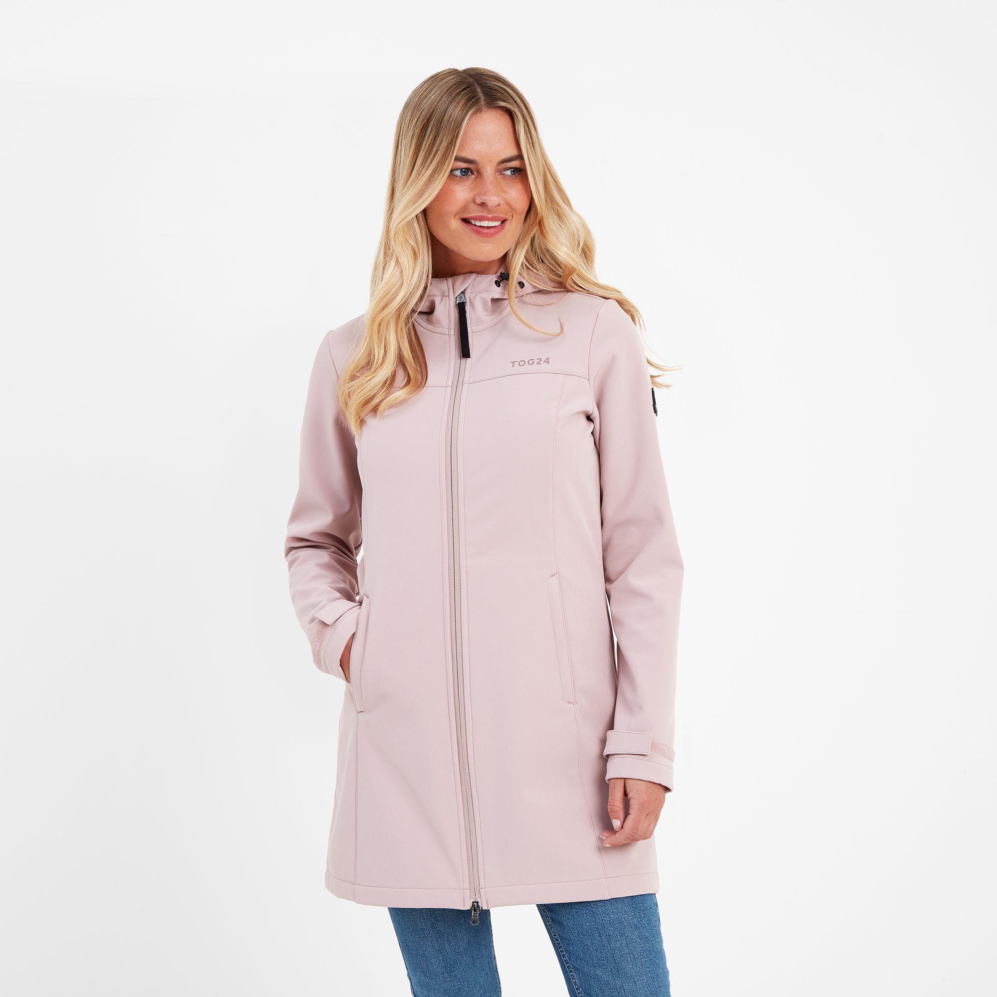 keld womens softshell hooded jacket